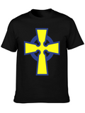 Celtic Cross Graphic T-Shirt