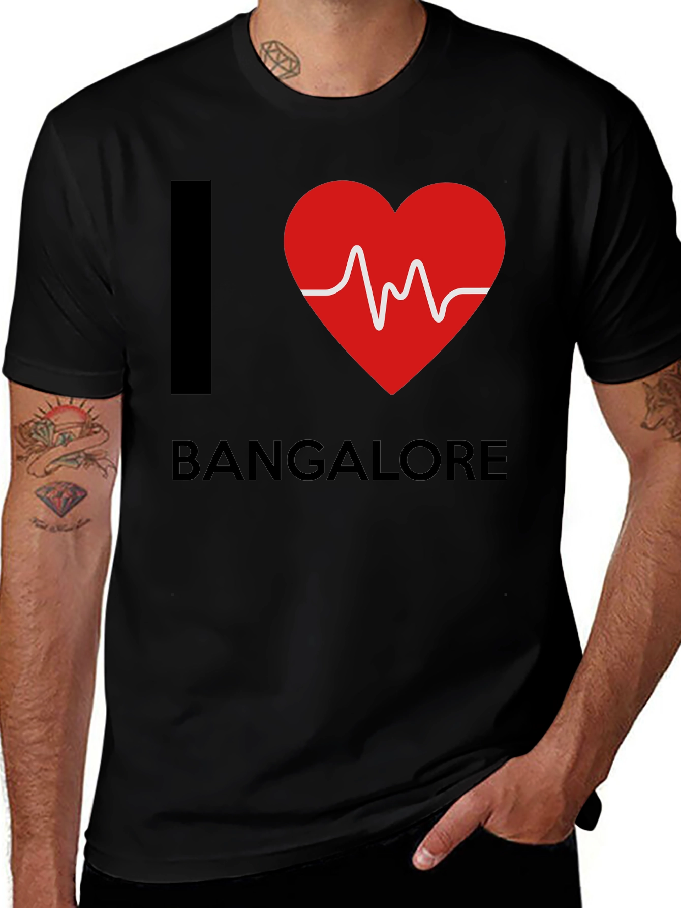 I Love Bangalore T-Shirt - City Pride