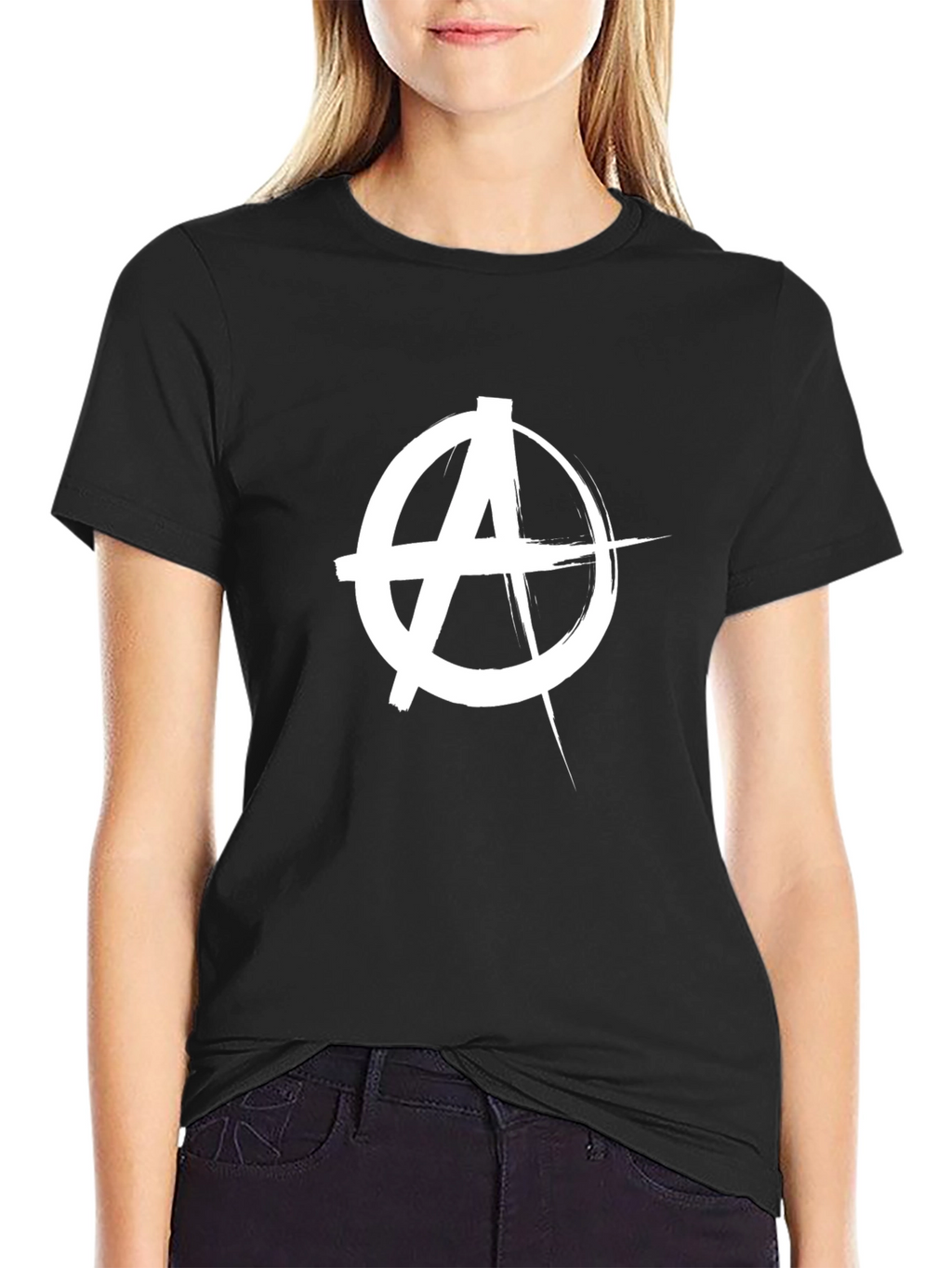 Anarchy Symbol T-Shirt - Bold Graphic Tee
