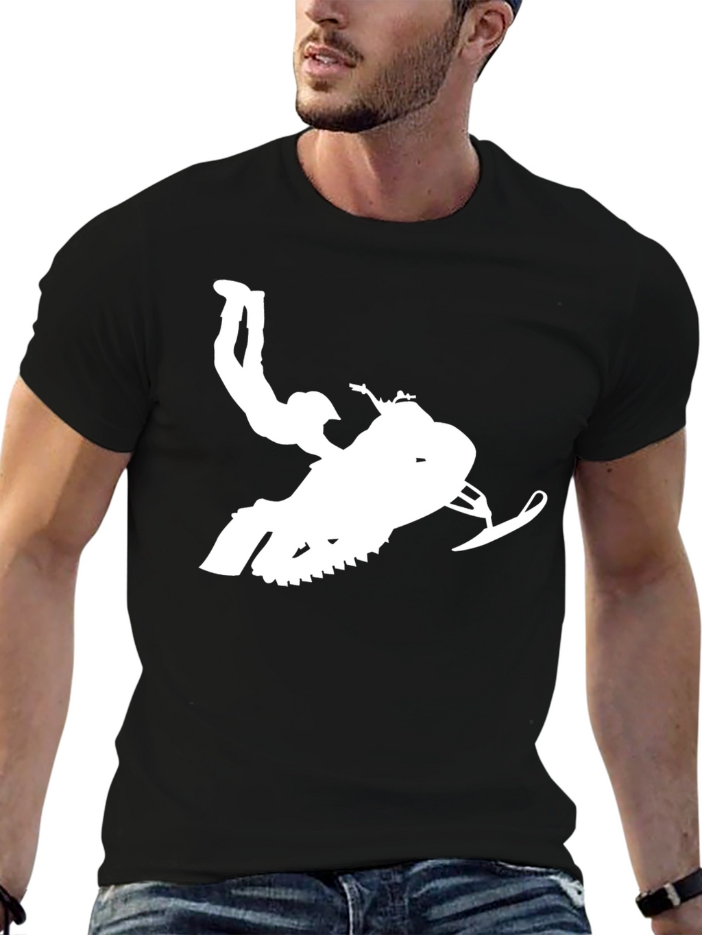 Snowmobile Stunt T-Shirt