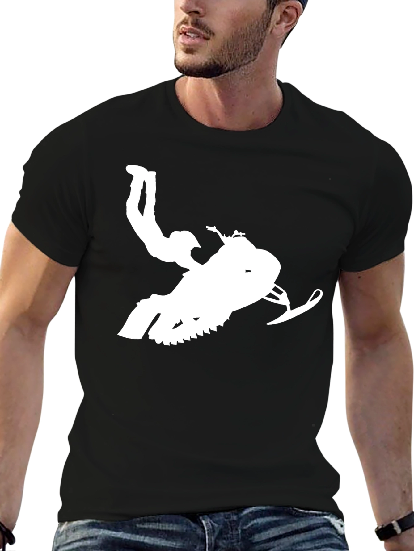 Snowmobile Stunt T-Shirt