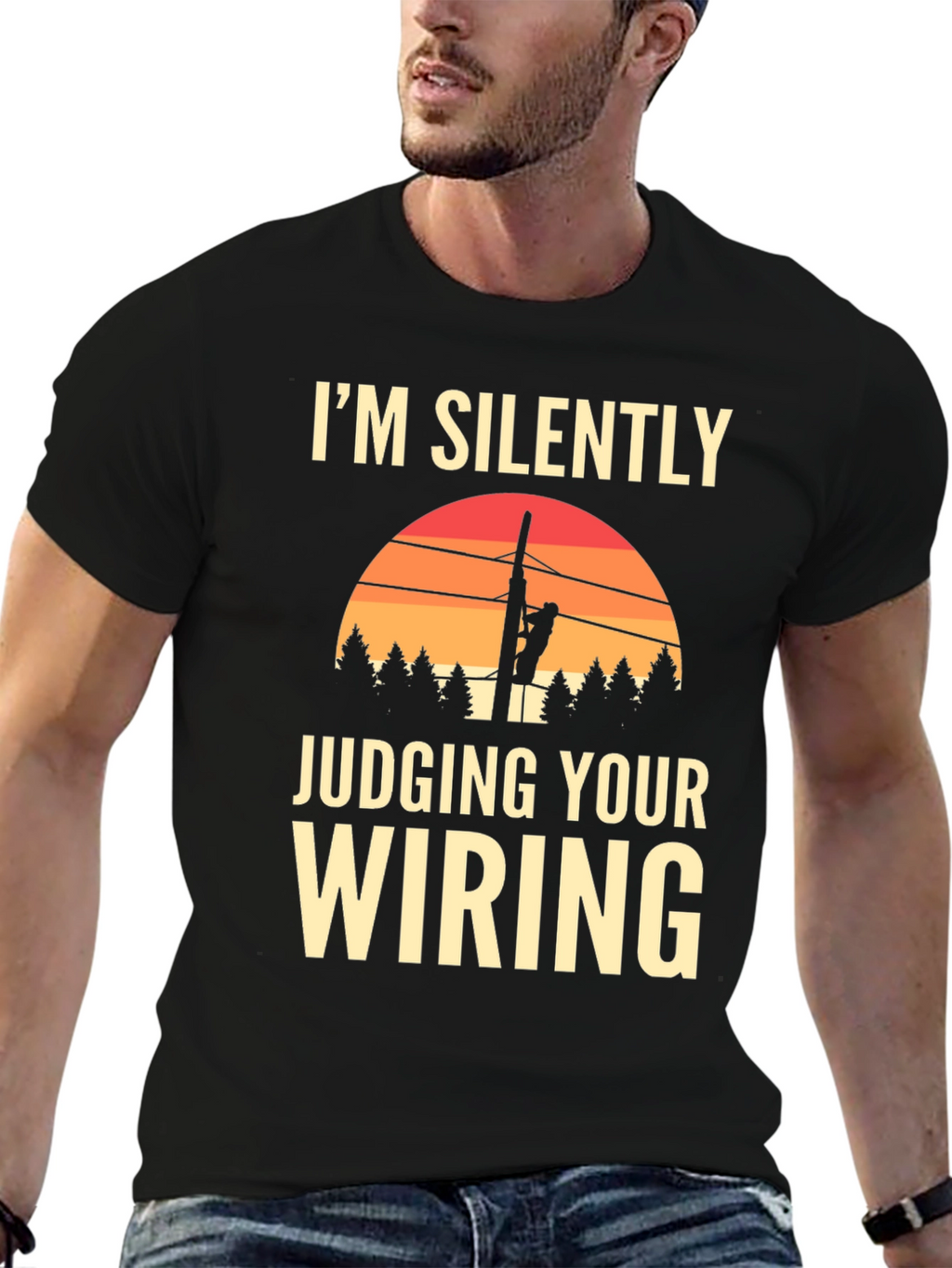 Im Silently Judging Your Wiring Graphic T-Shirt