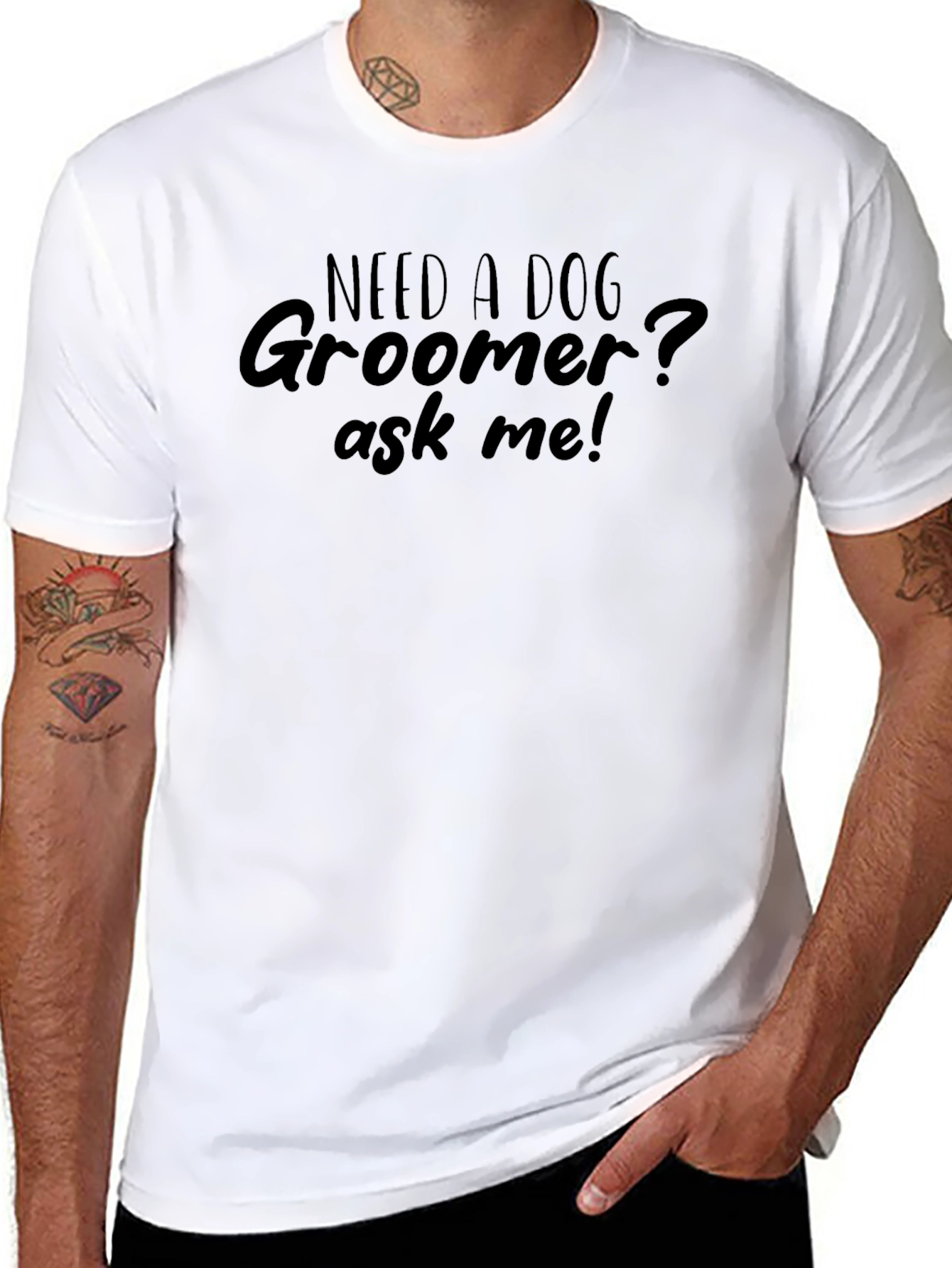 Need a Dog Groomer? Ask Me! T-Shirt