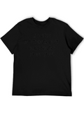 Blessings Graphic Tee - Black Cotton T-Shirt