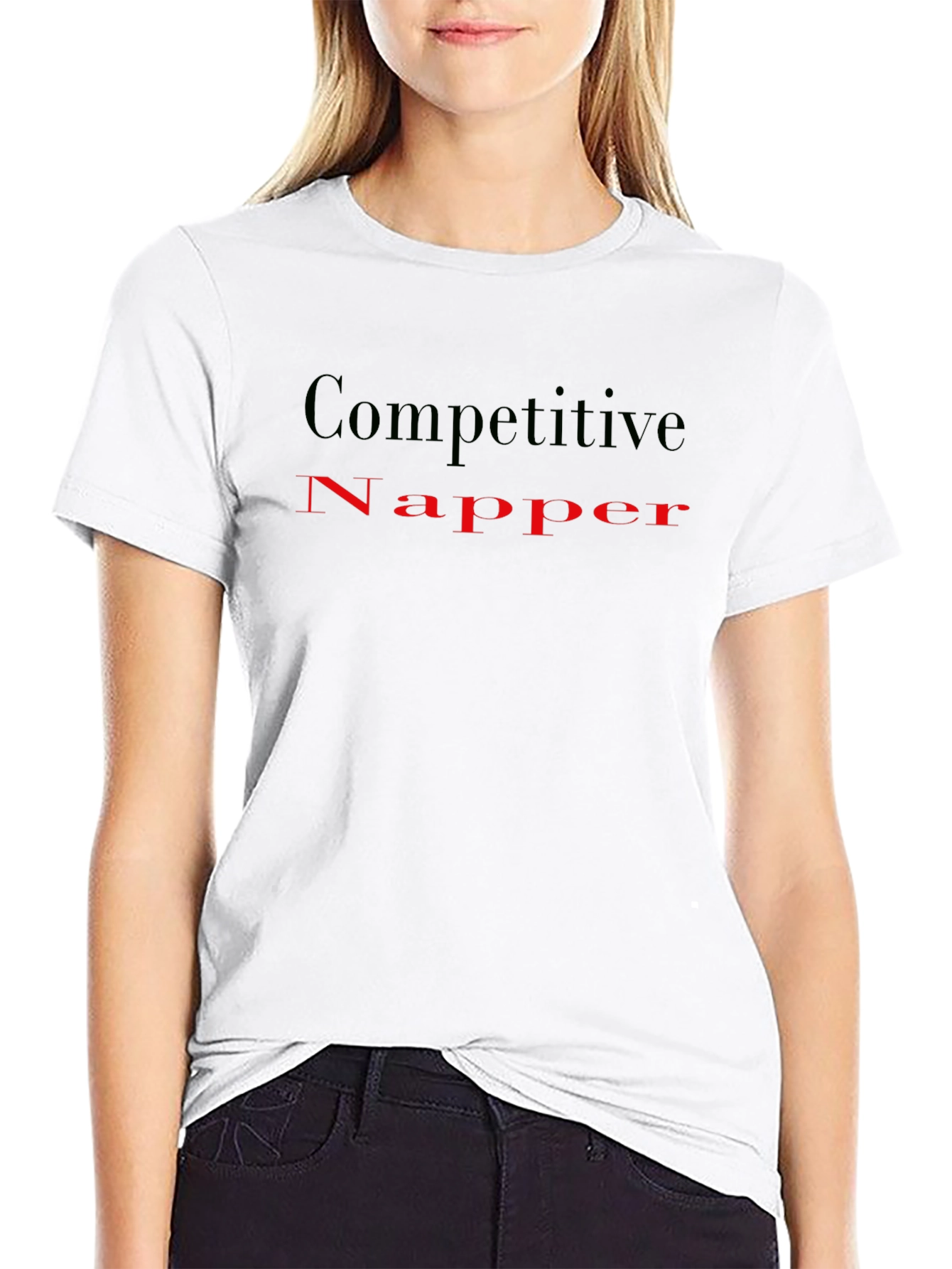 Competitive Napper T-Shirt Funny Sleeping Tee