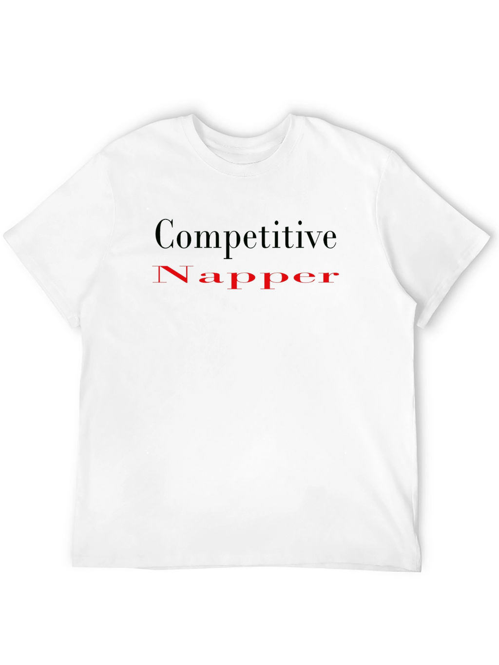 Competitive Napper T-Shirt Funny Sleeping Tee