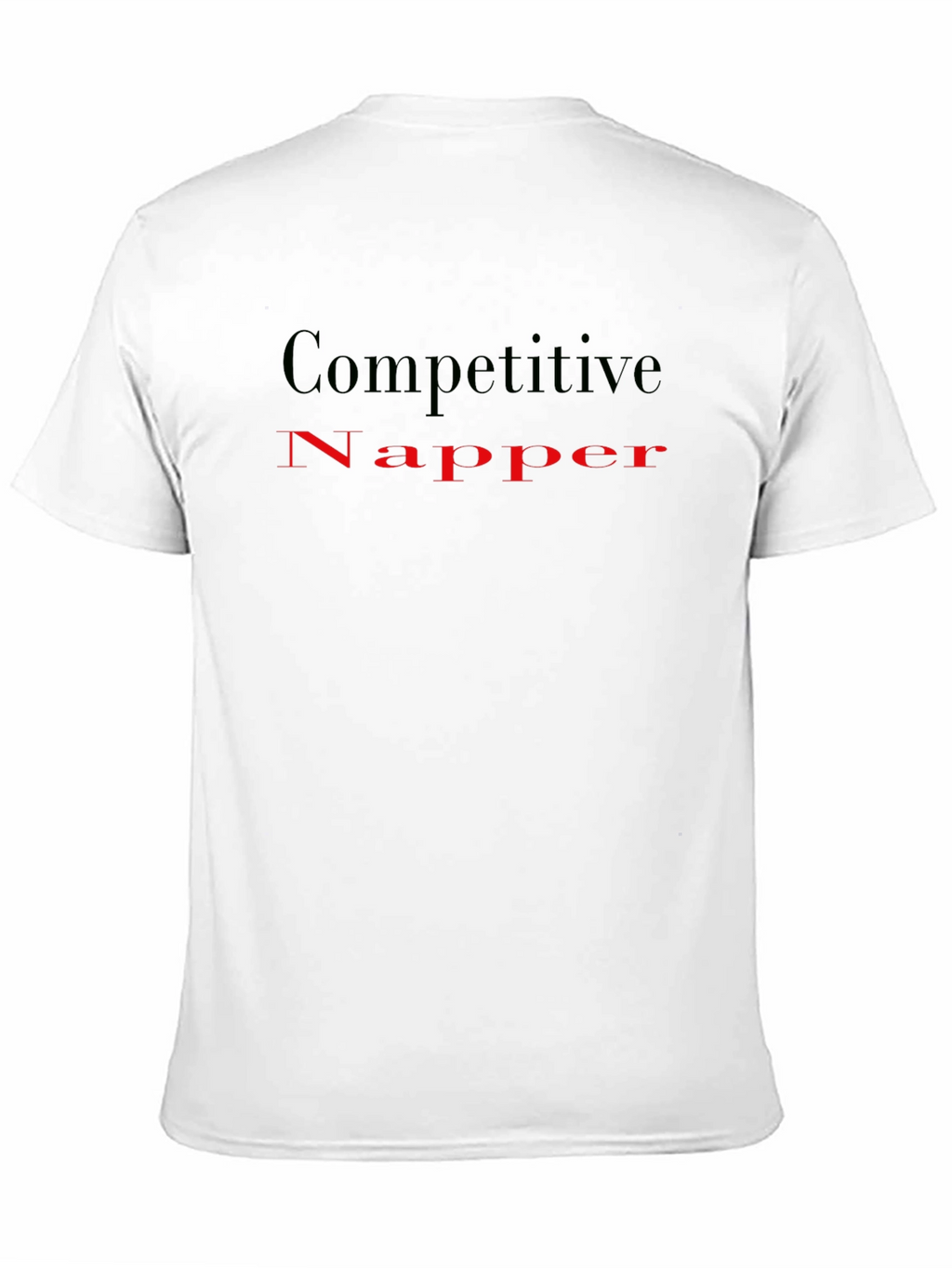 Competitive Napper T-Shirt Funny Sleeping Tee