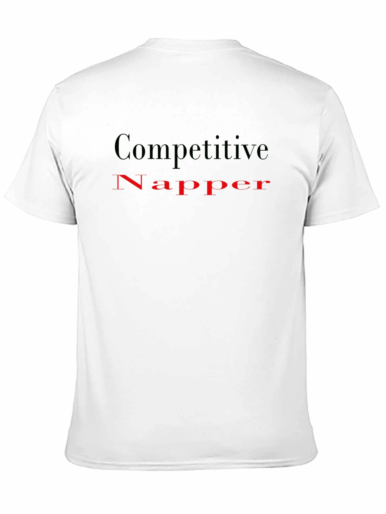 Competitive Napper T-Shirt Funny Sleeping Tee