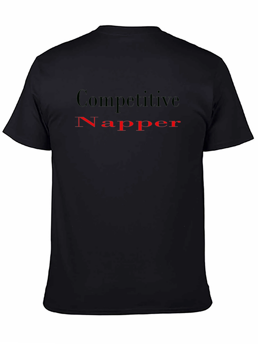 Competitive Napper T-Shirt Funny Sleeping Tee