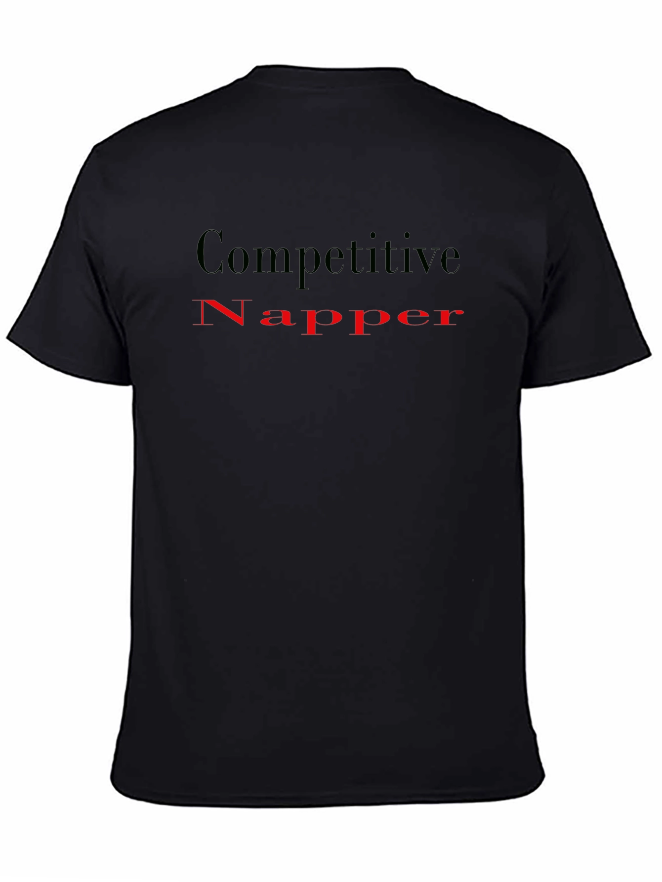 Competitive Napper T-Shirt Funny Sleeping Tee