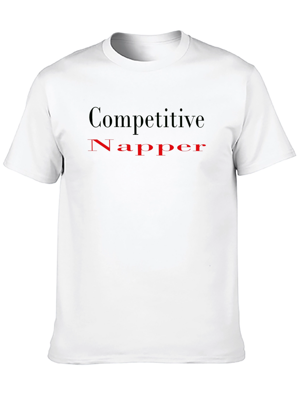 Competitive Napper T-Shirt Funny Sleeping Tee