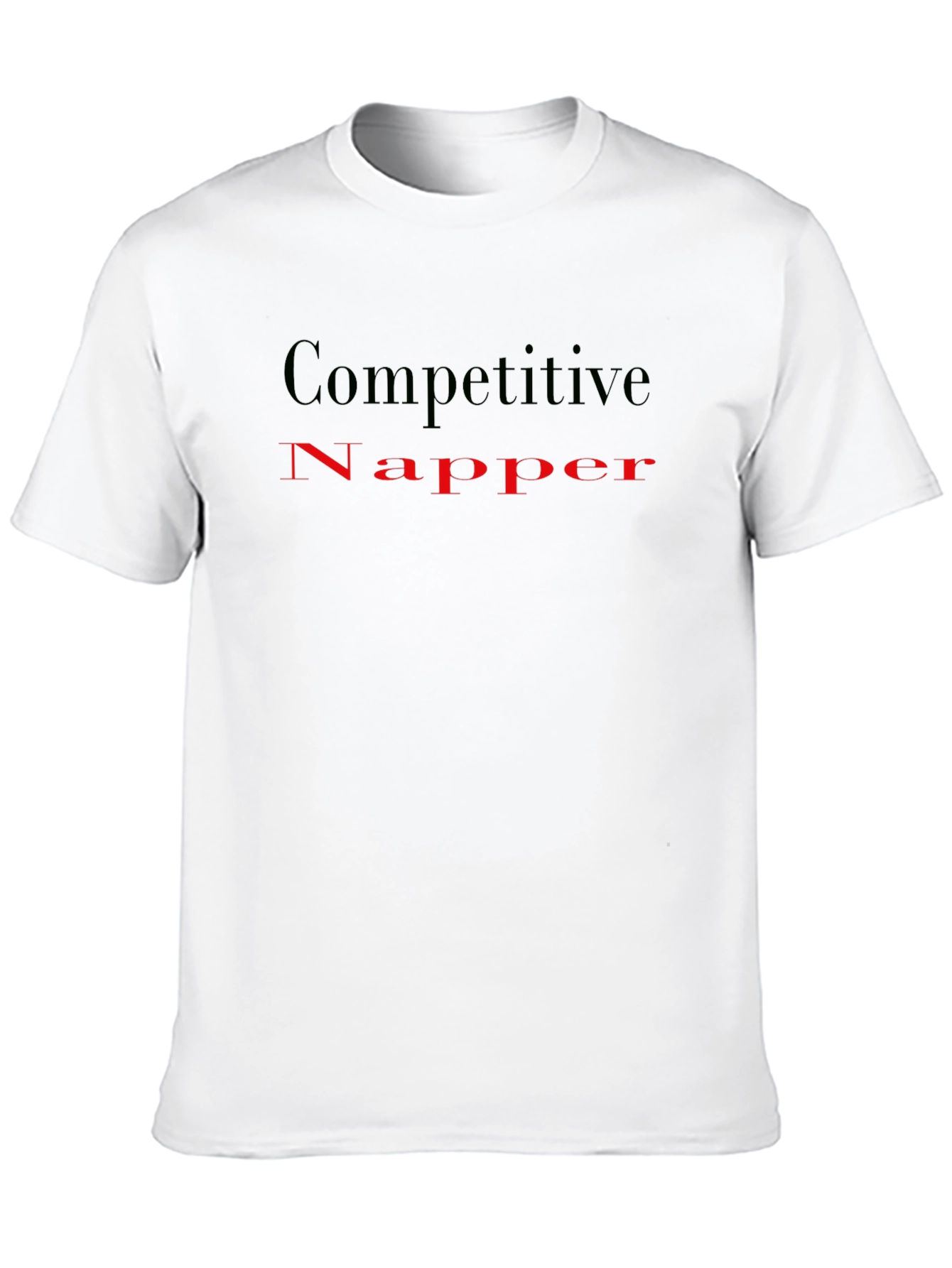 Competitive Napper T-Shirt Funny Sleeping Tee