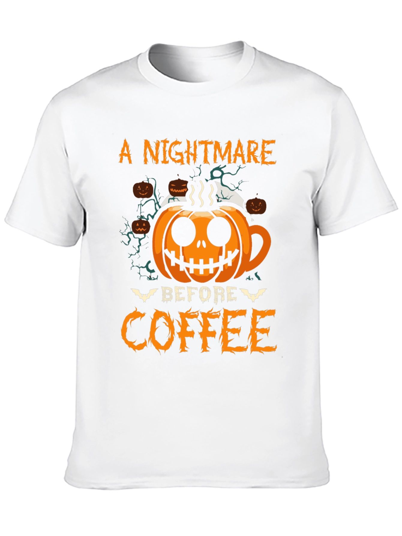 Nightmare Before Coffee Halloween T-Shirt