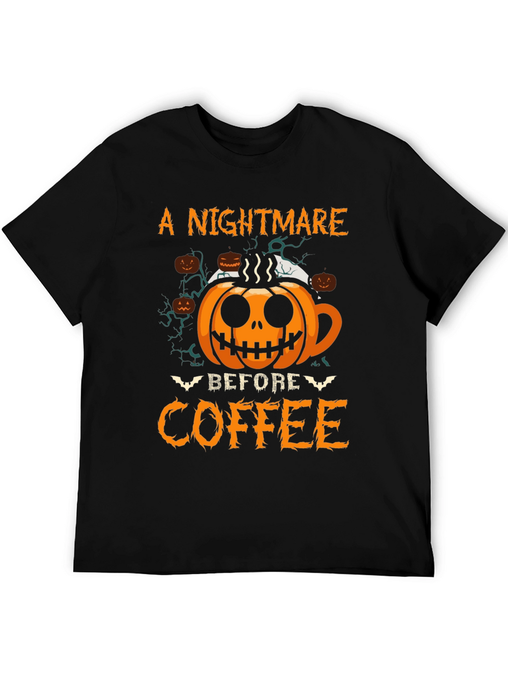 Nightmare Before Coffee Halloween T-Shirt