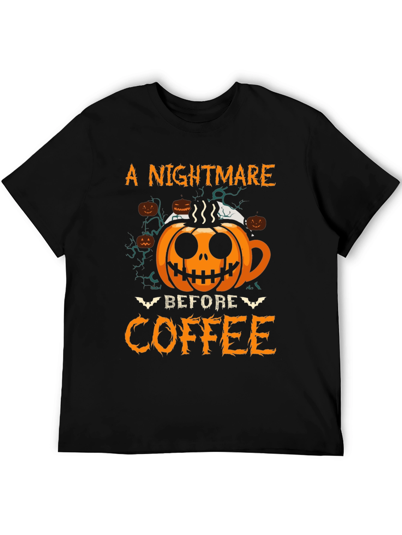Nightmare Before Coffee Halloween T-Shirt