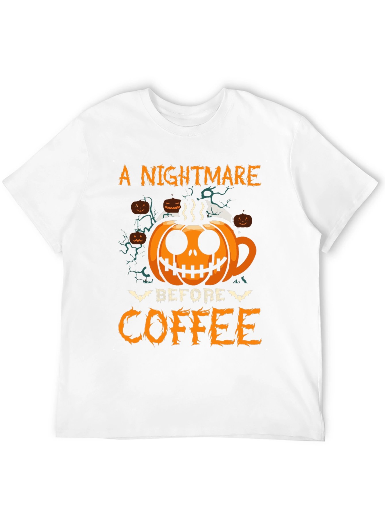 Nightmare Before Coffee Halloween T-Shirt