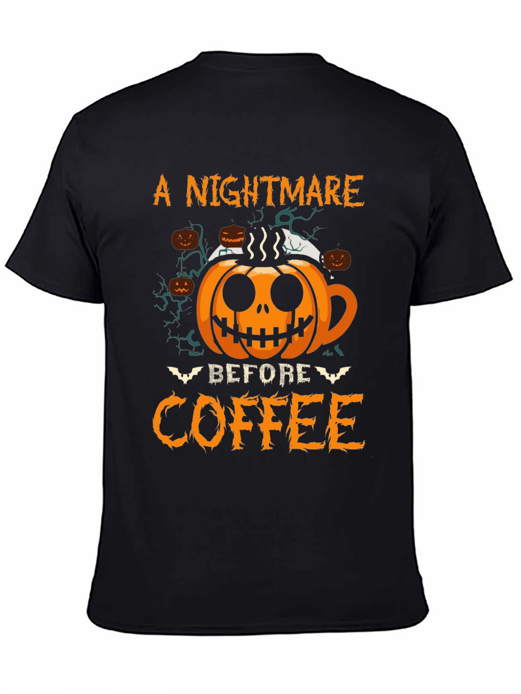 Nightmare Before Coffee Halloween T-Shirt