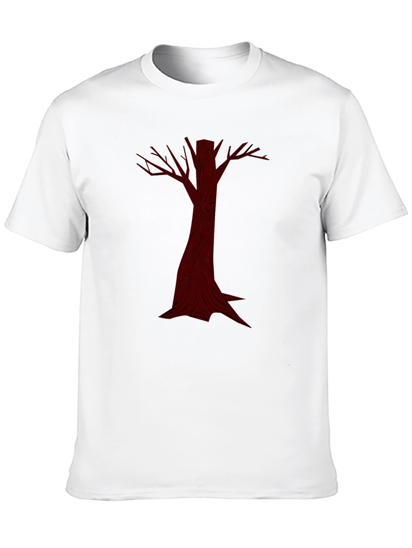 Dark Tree Graphic Tee - Unique Mens T-Shirt