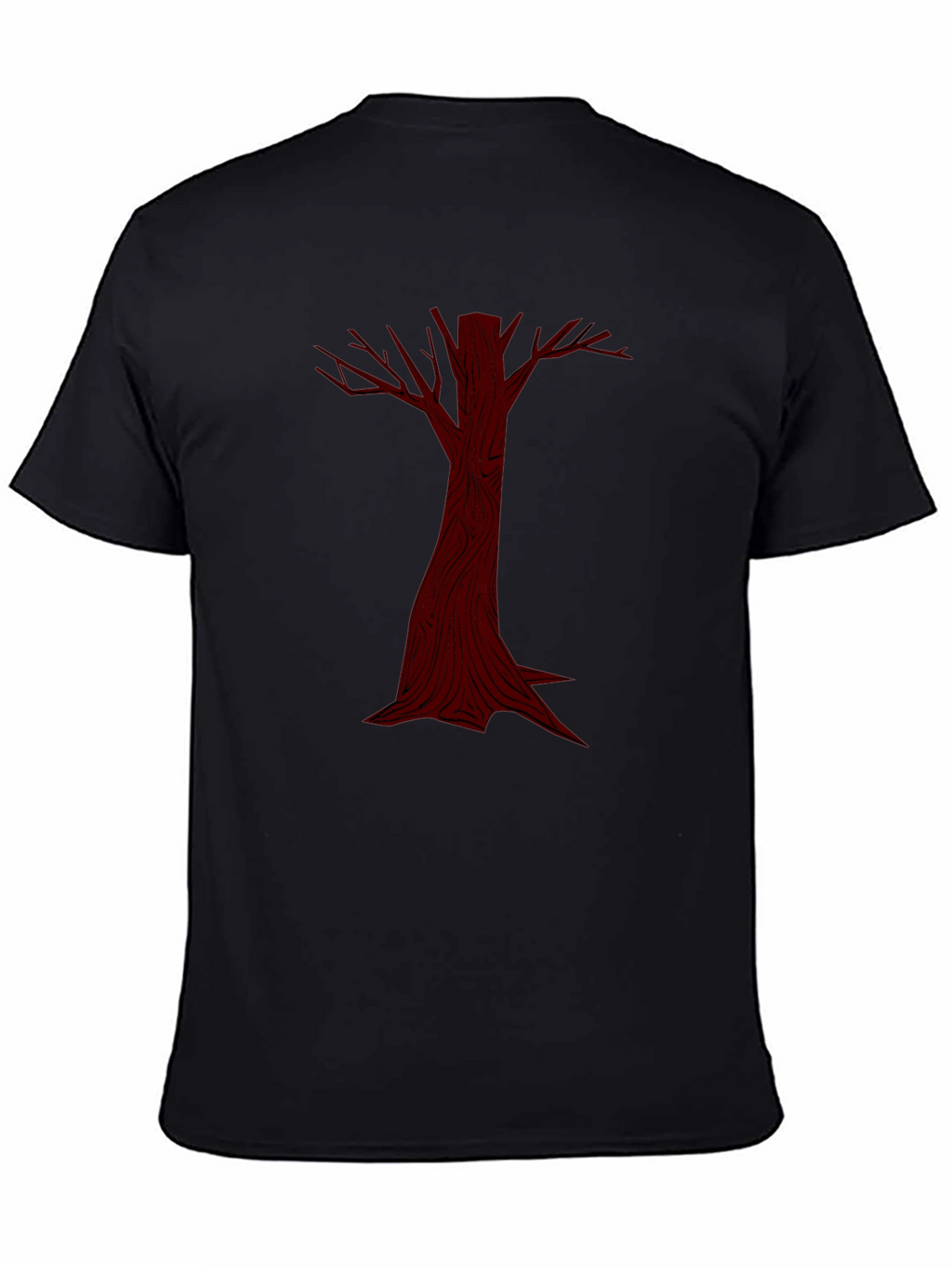 Dark Tree Graphic Tee - Unique Mens T-Shirt