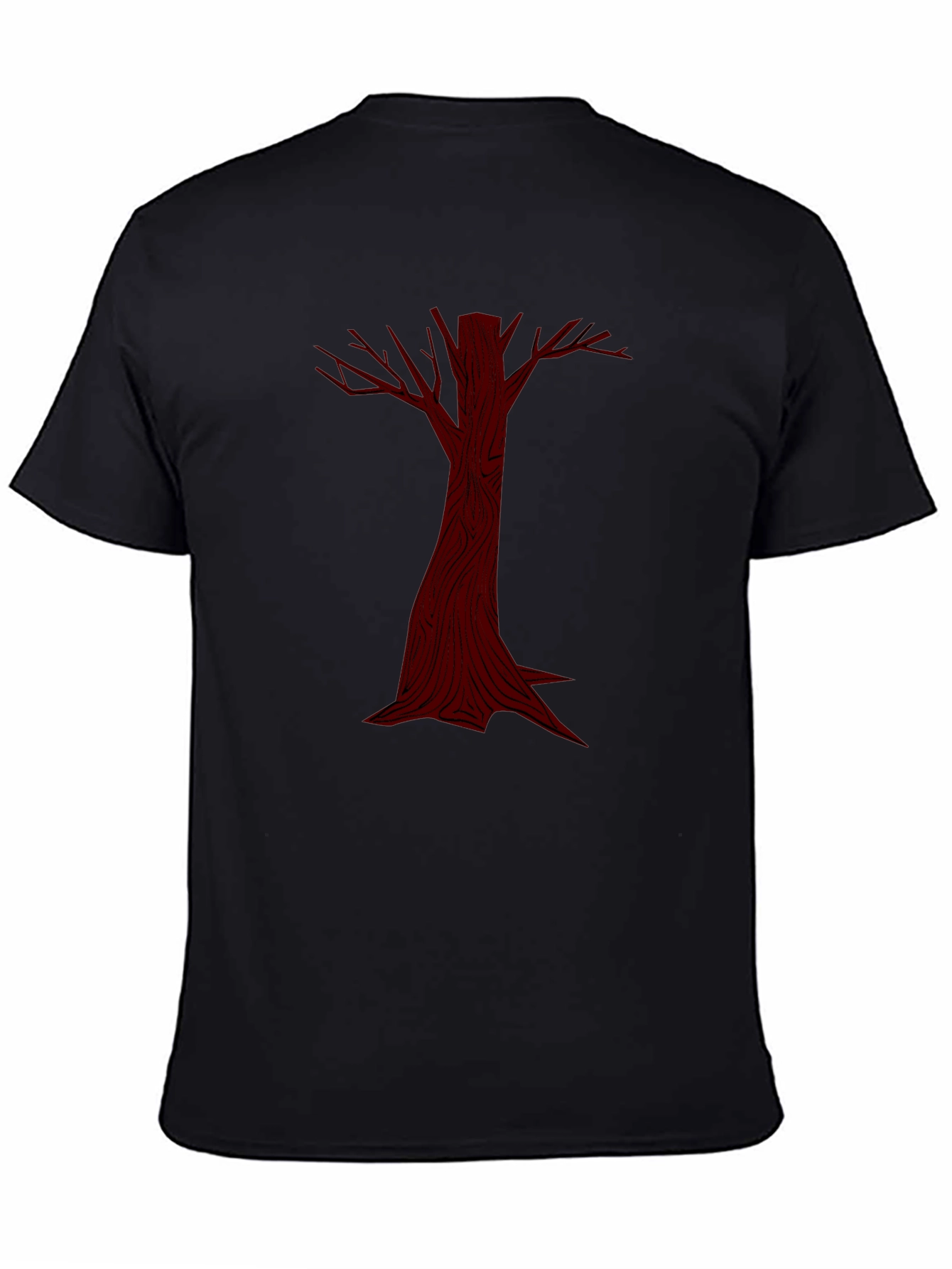 Dark Tree Graphic Tee - Unique Mens T-Shirt