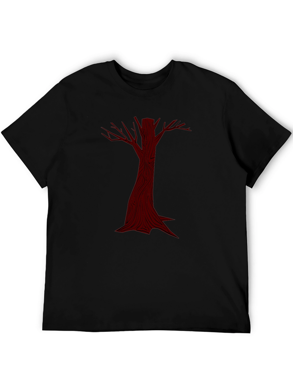 Dark Tree Graphic Tee - Unique Mens T-Shirt