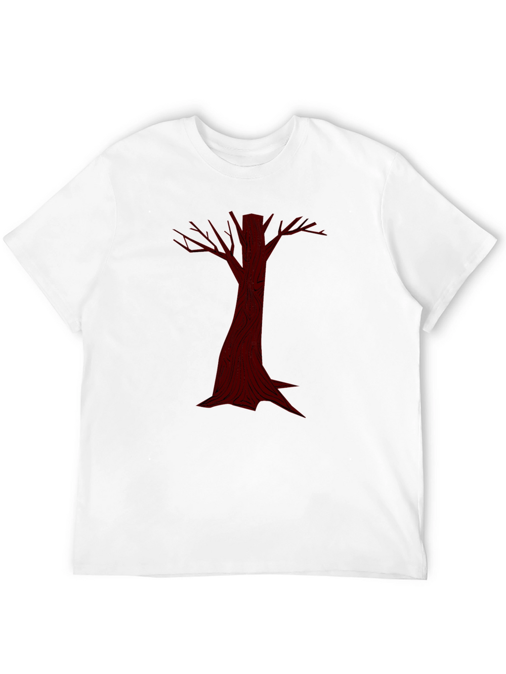 Dark Tree Graphic Tee - Unique Mens T-Shirt
