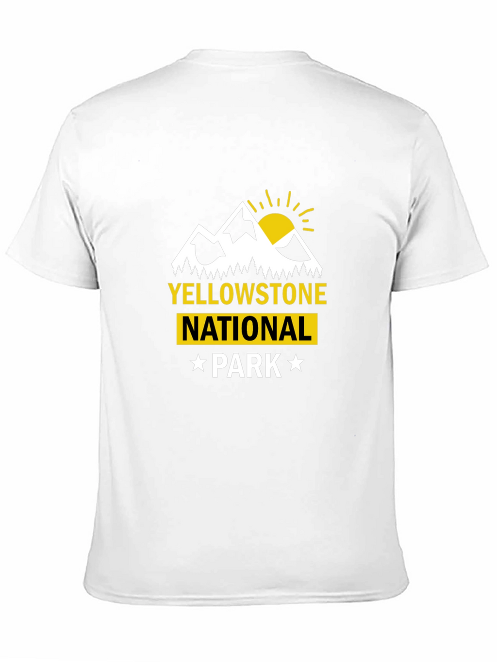 Yellowstone National Park Graphic Tee - Black