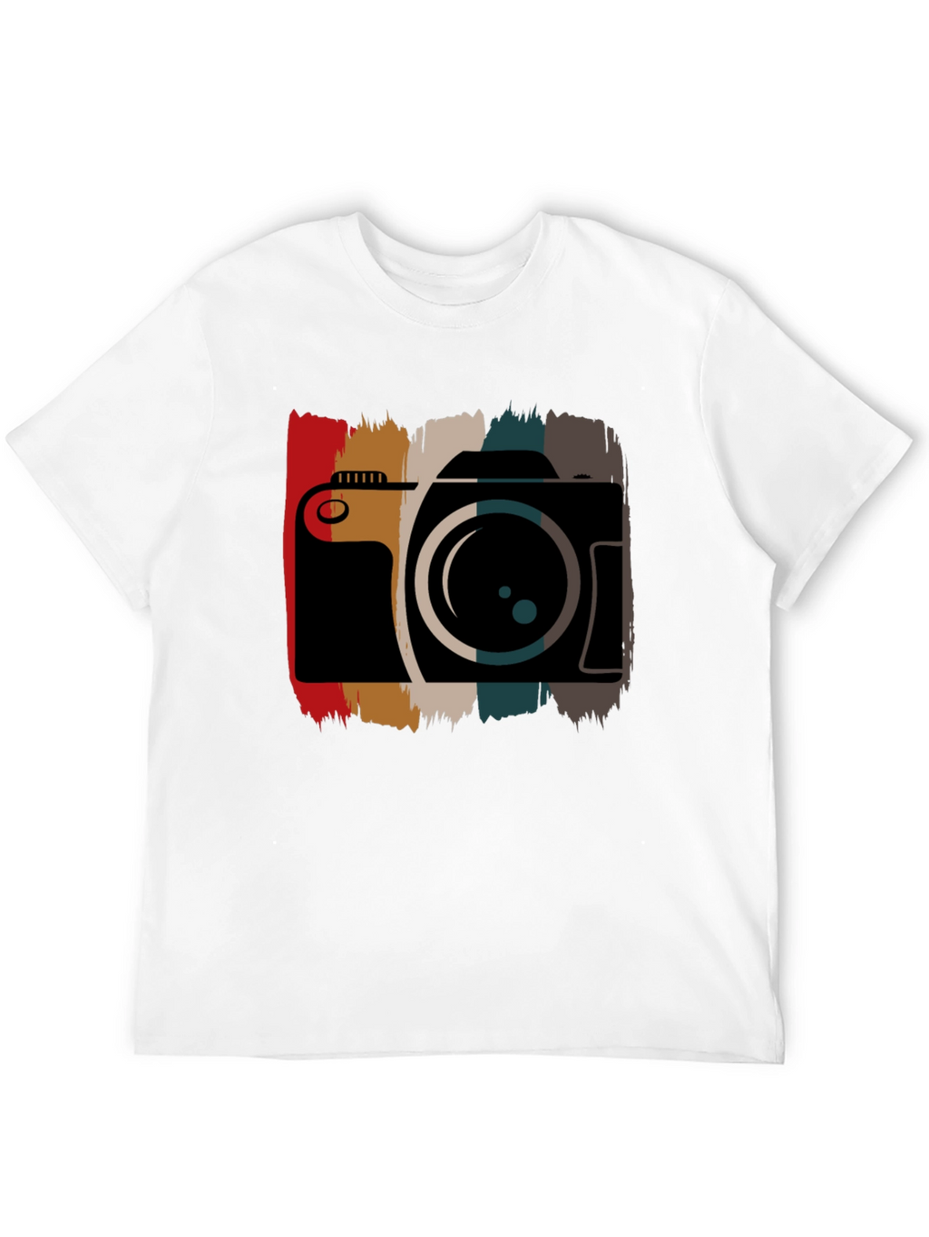 Retro Camera Graphic Tee - Photographer Style