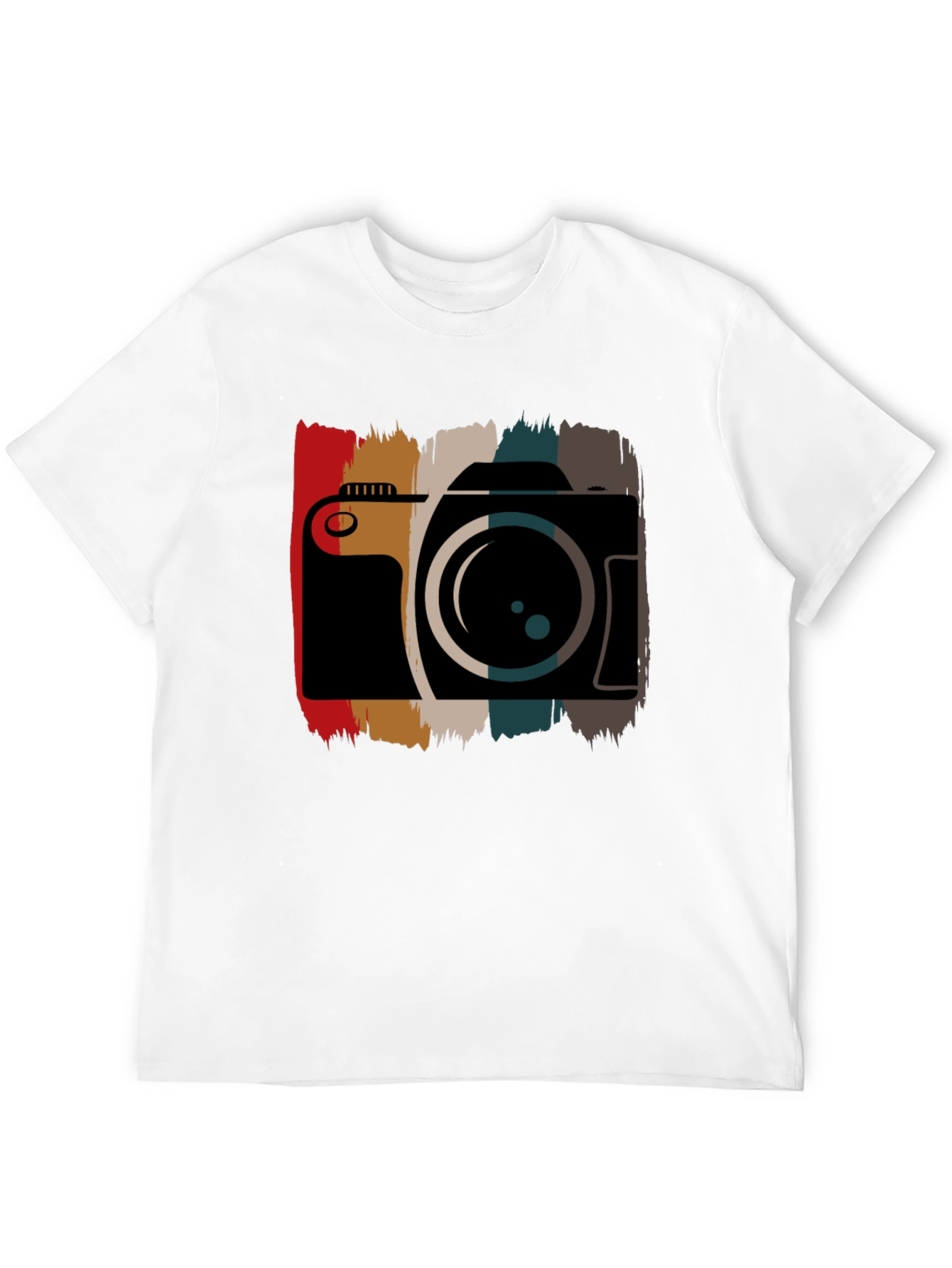 Retro Camera Graphic Tee - Photographer Style