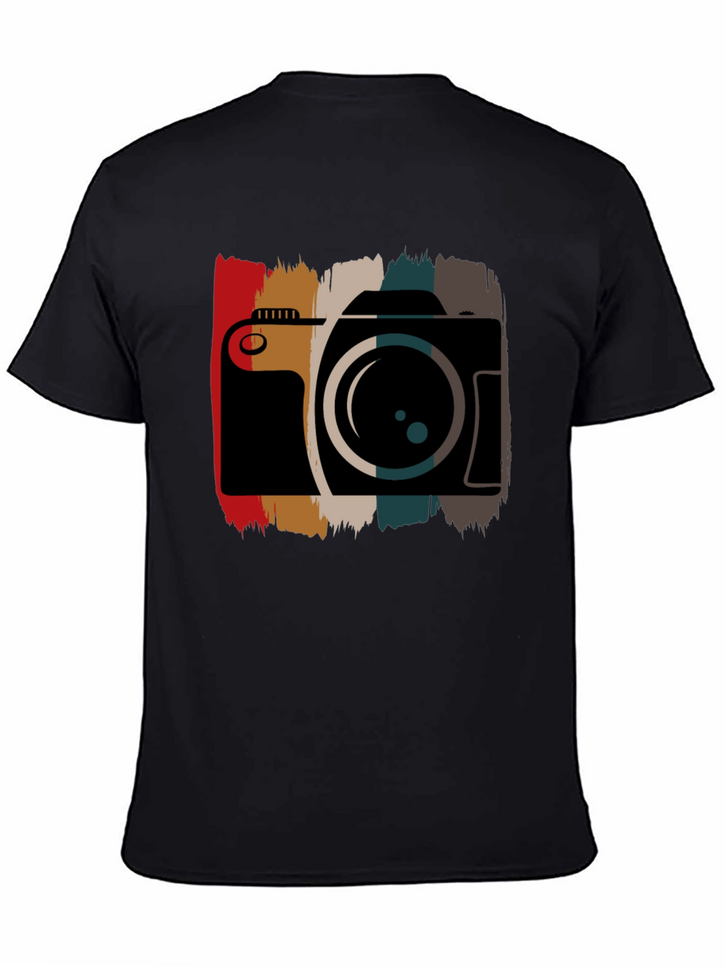 Retro Camera Graphic Tee - Photographer Style