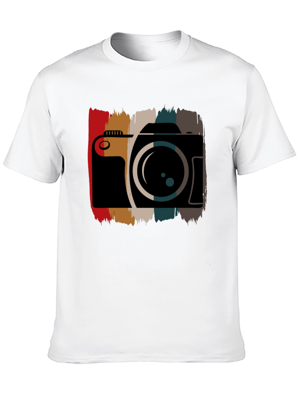 Retro Camera Graphic Tee - Photographer Style