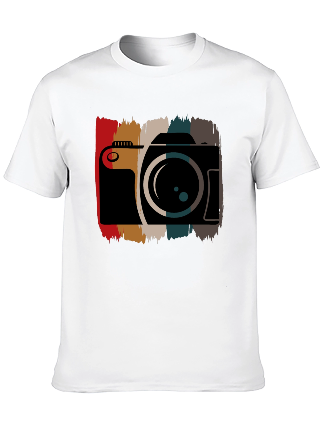Retro Camera Graphic Tee - Photographer Style