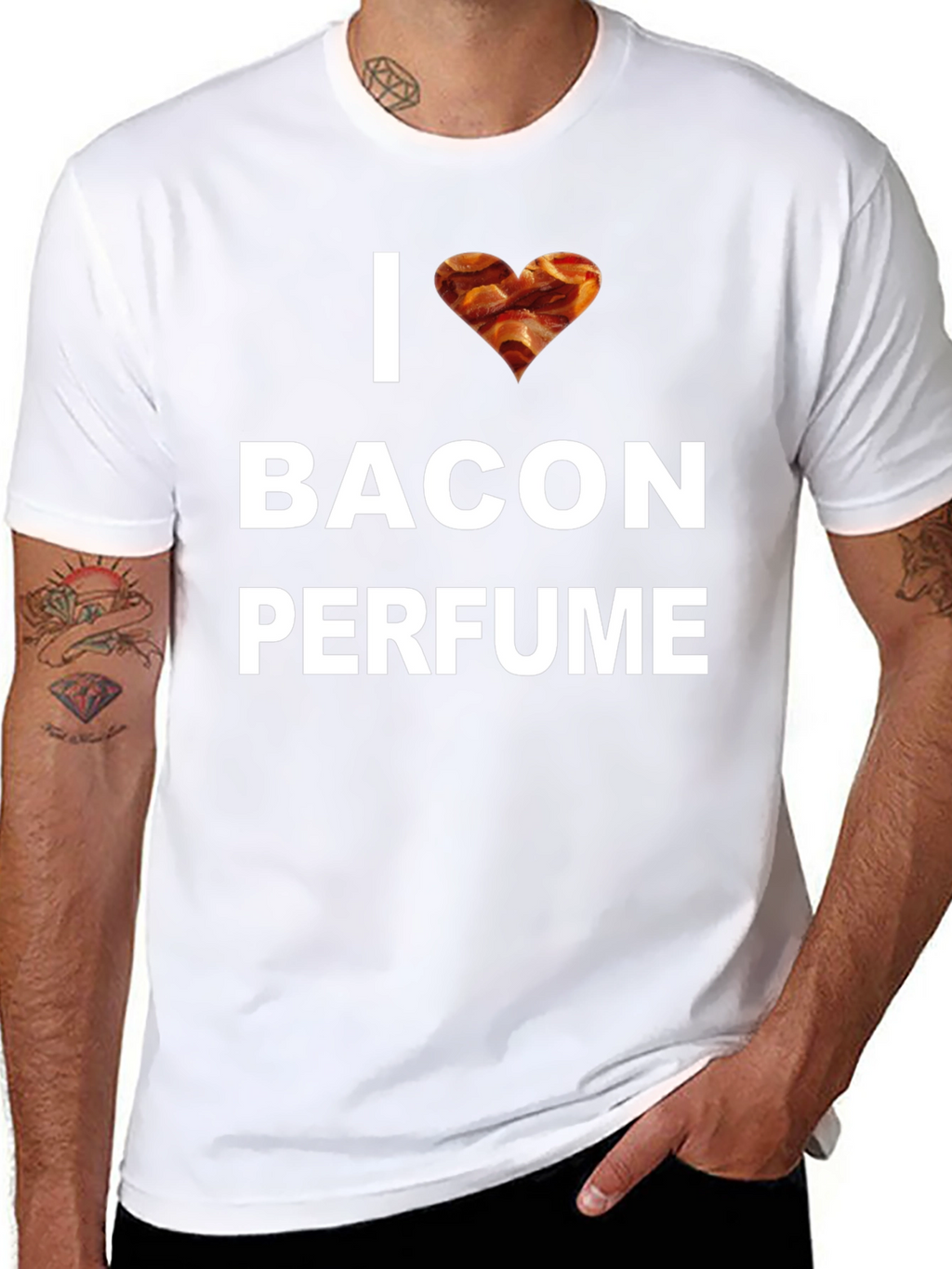 I Love Bacon Perfume T-Shirt