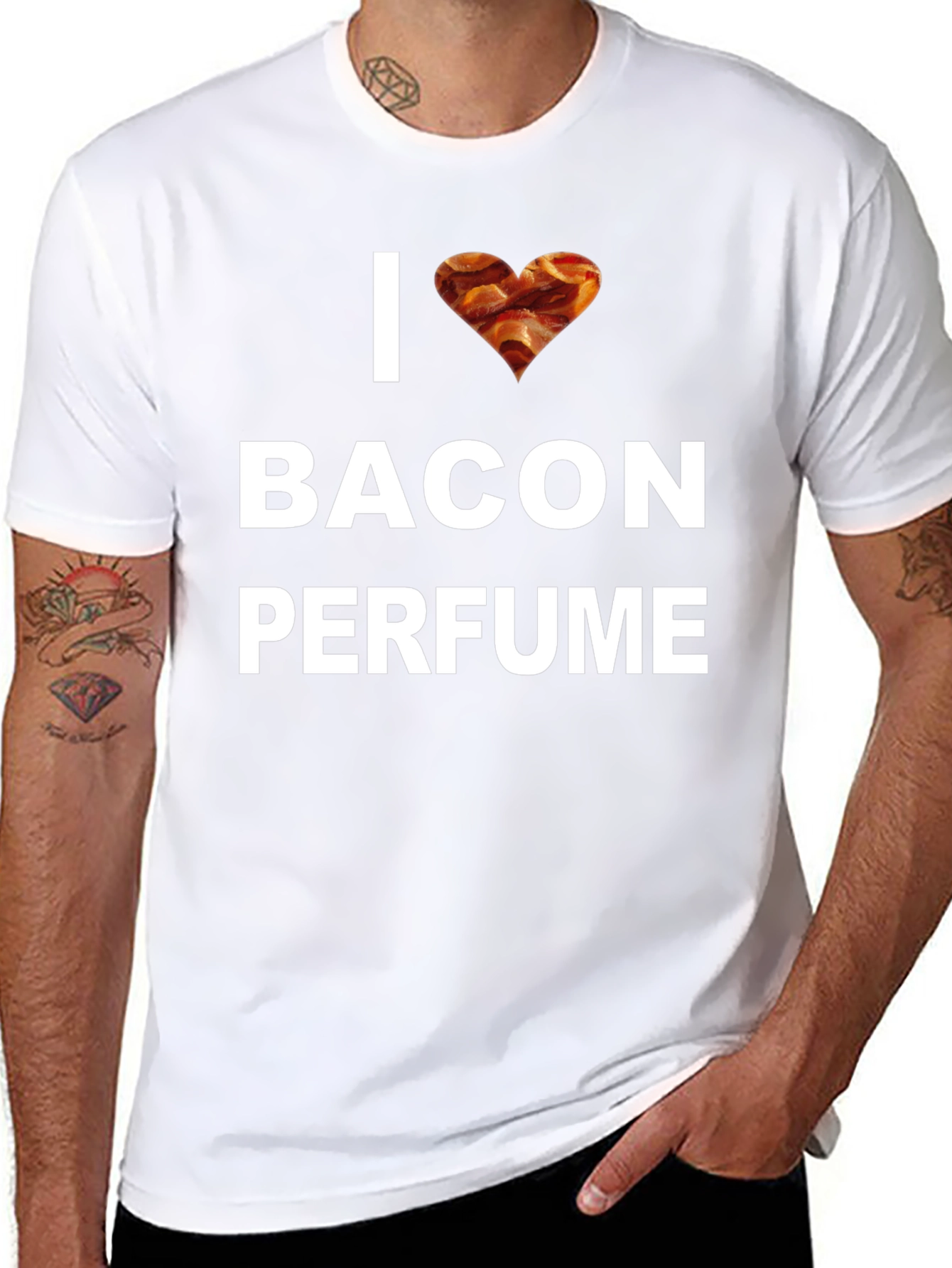 I Love Bacon Perfume T-Shirt