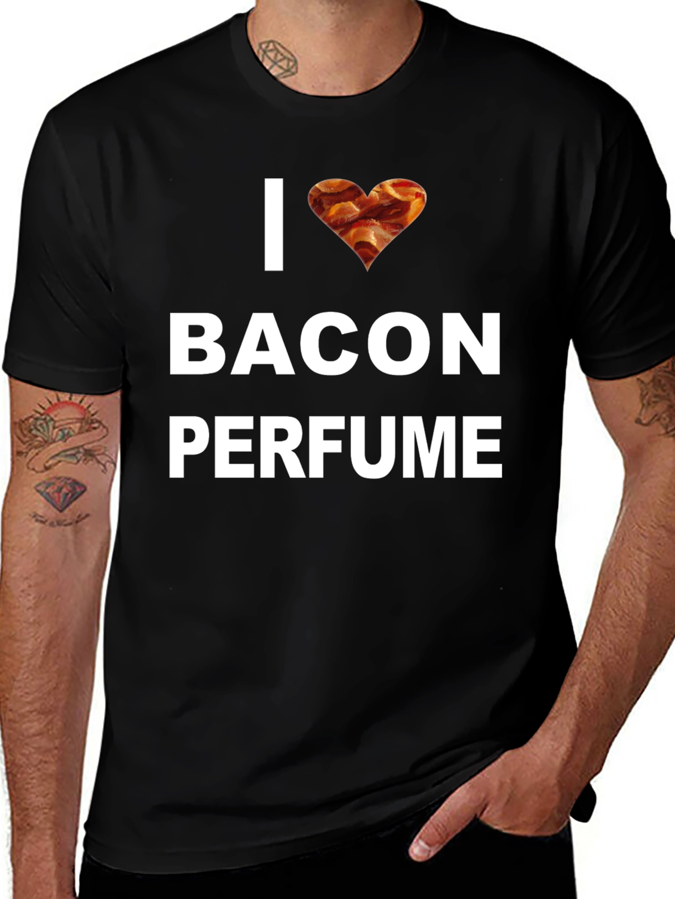 I Love Bacon Perfume T-Shirt