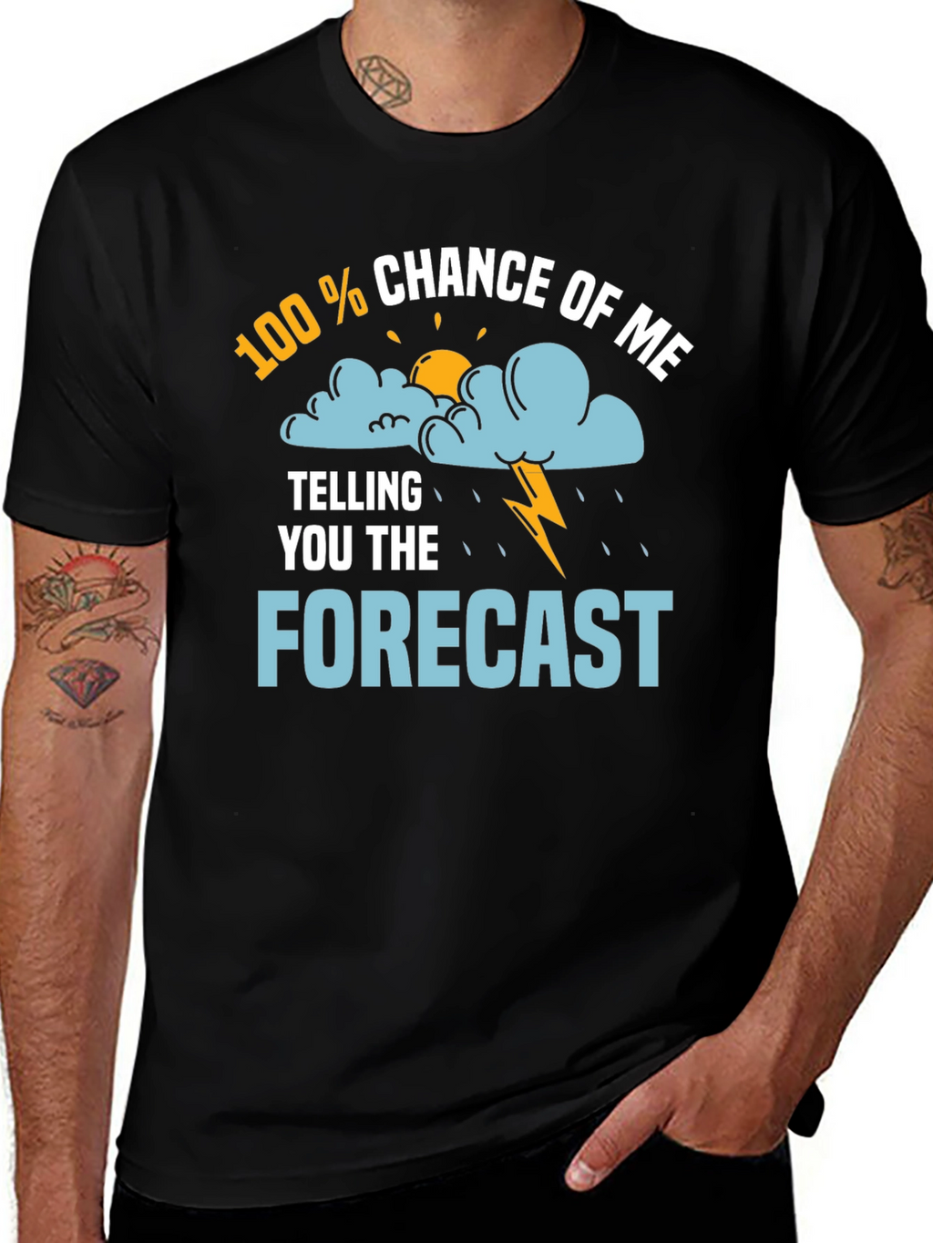 Funny Weather Forecast T-Shirt
