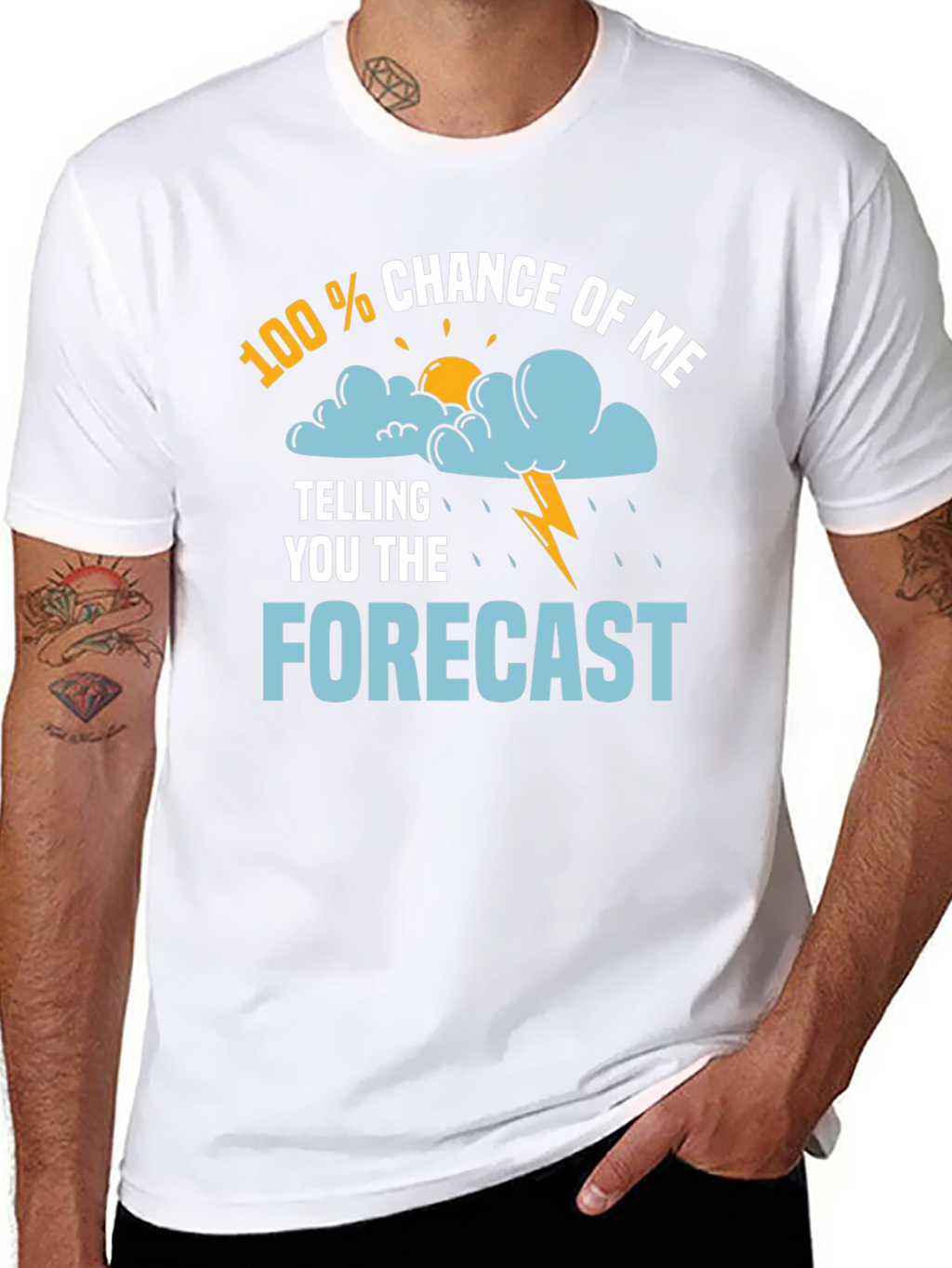 Funny Weather Forecast T-Shirt