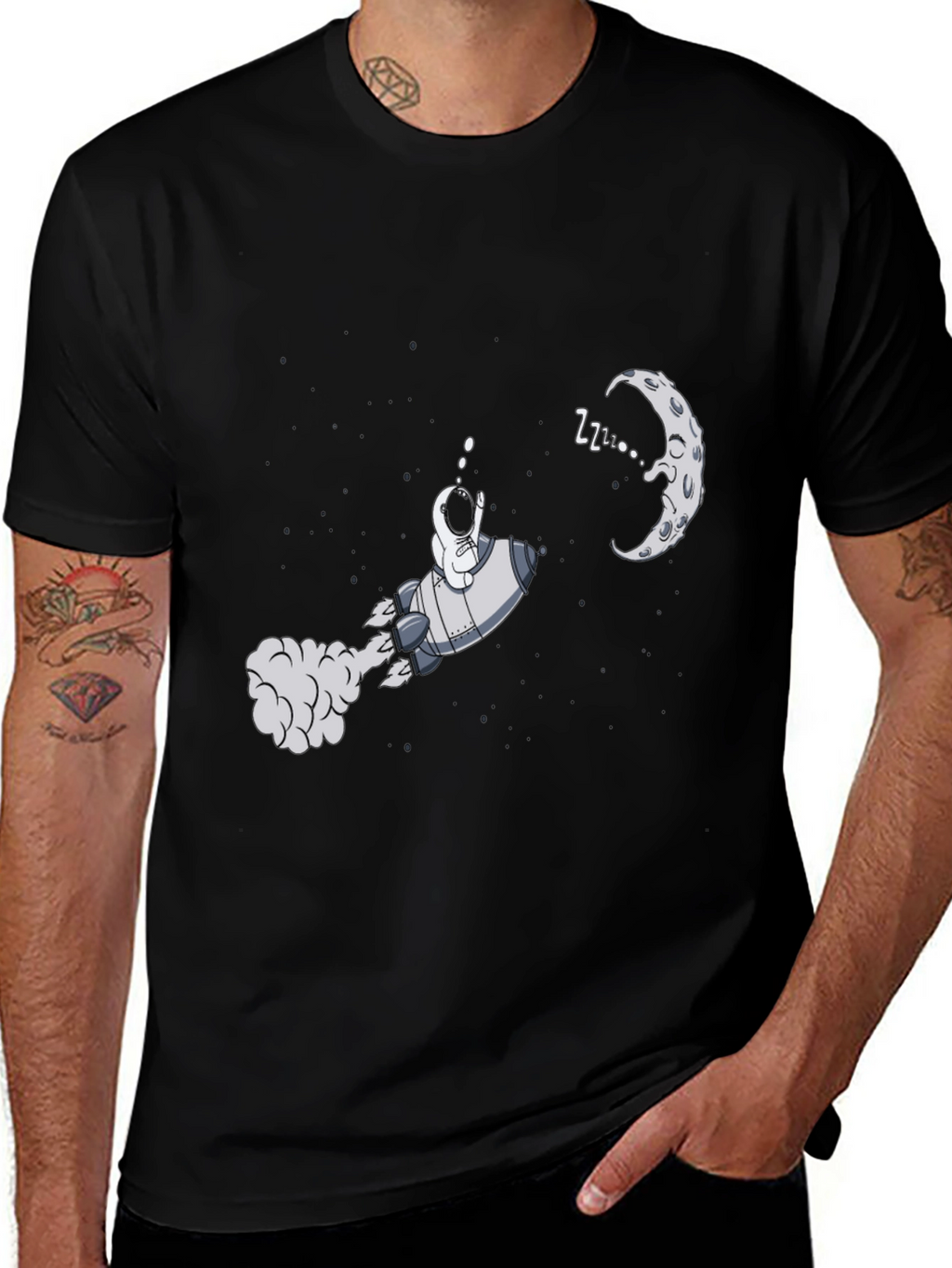Dreamy Astronaut T-Shirt - Space Adventure