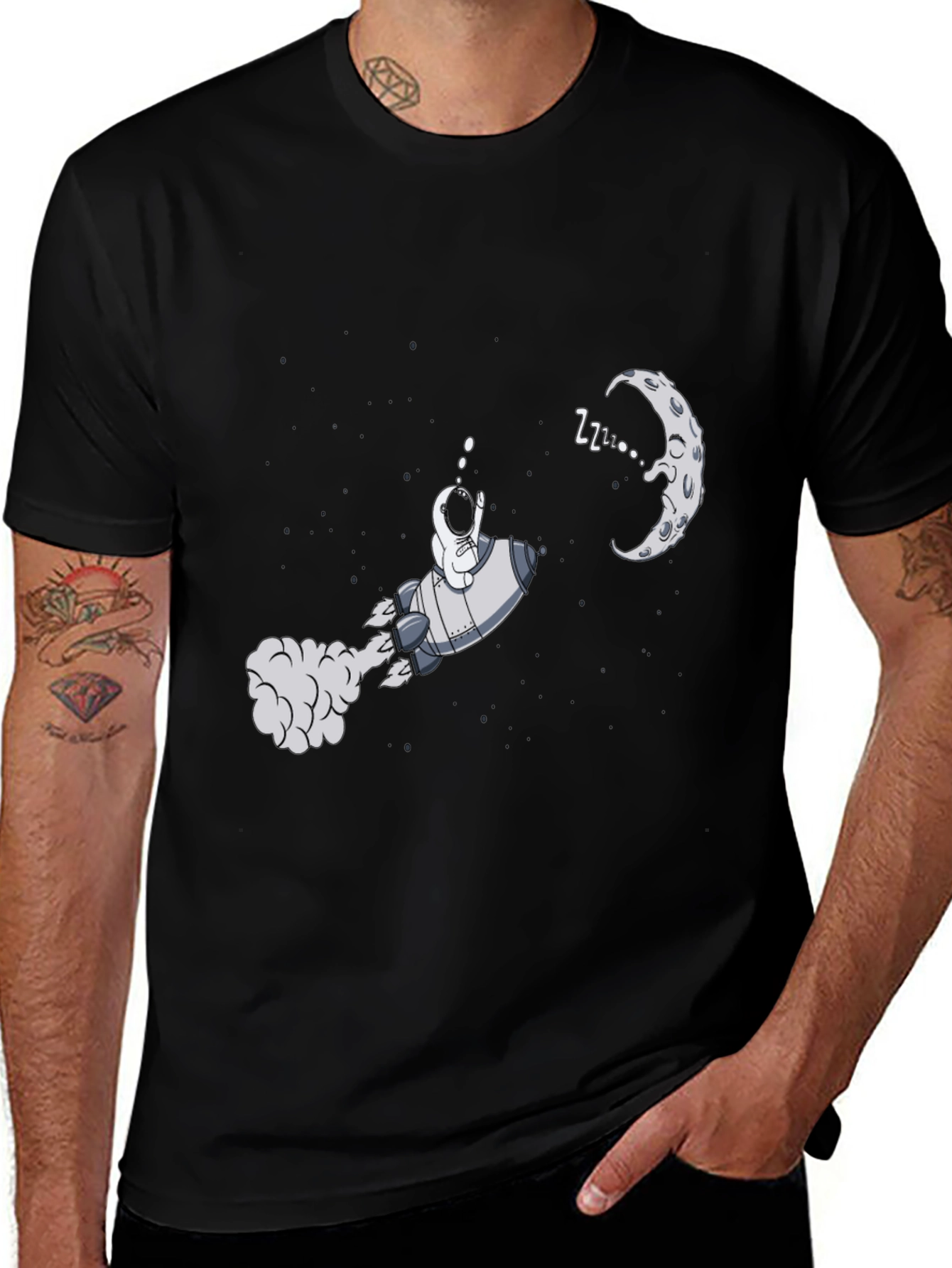 Dreamy Astronaut T-Shirt - Space Adventure