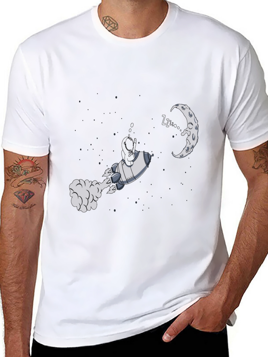 Dreamy Astronaut T-Shirt - Space Adventure