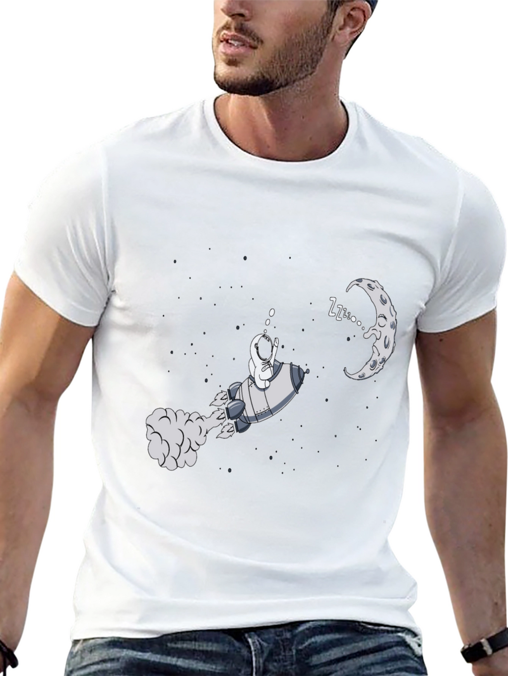 Dreamy Astronaut T-Shirt - Space Adventure