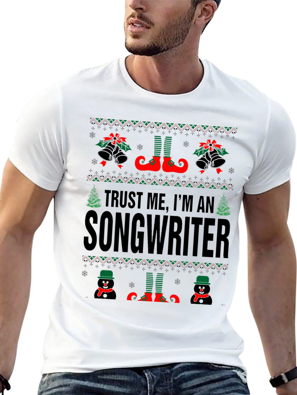 Trust Me Im A Songwriter Christmas T-Shirt