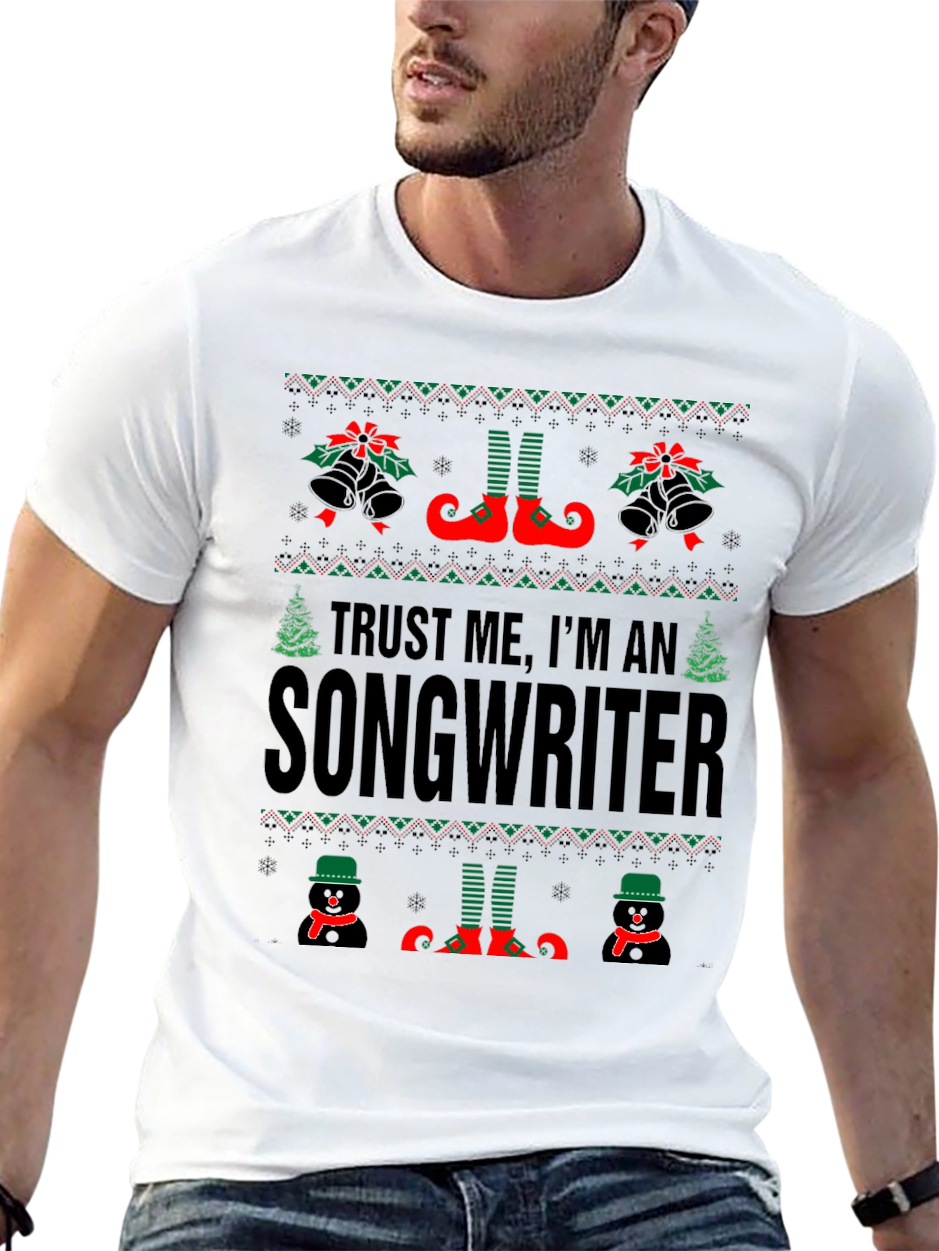 Trust Me Im A Songwriter Christmas T-Shirt