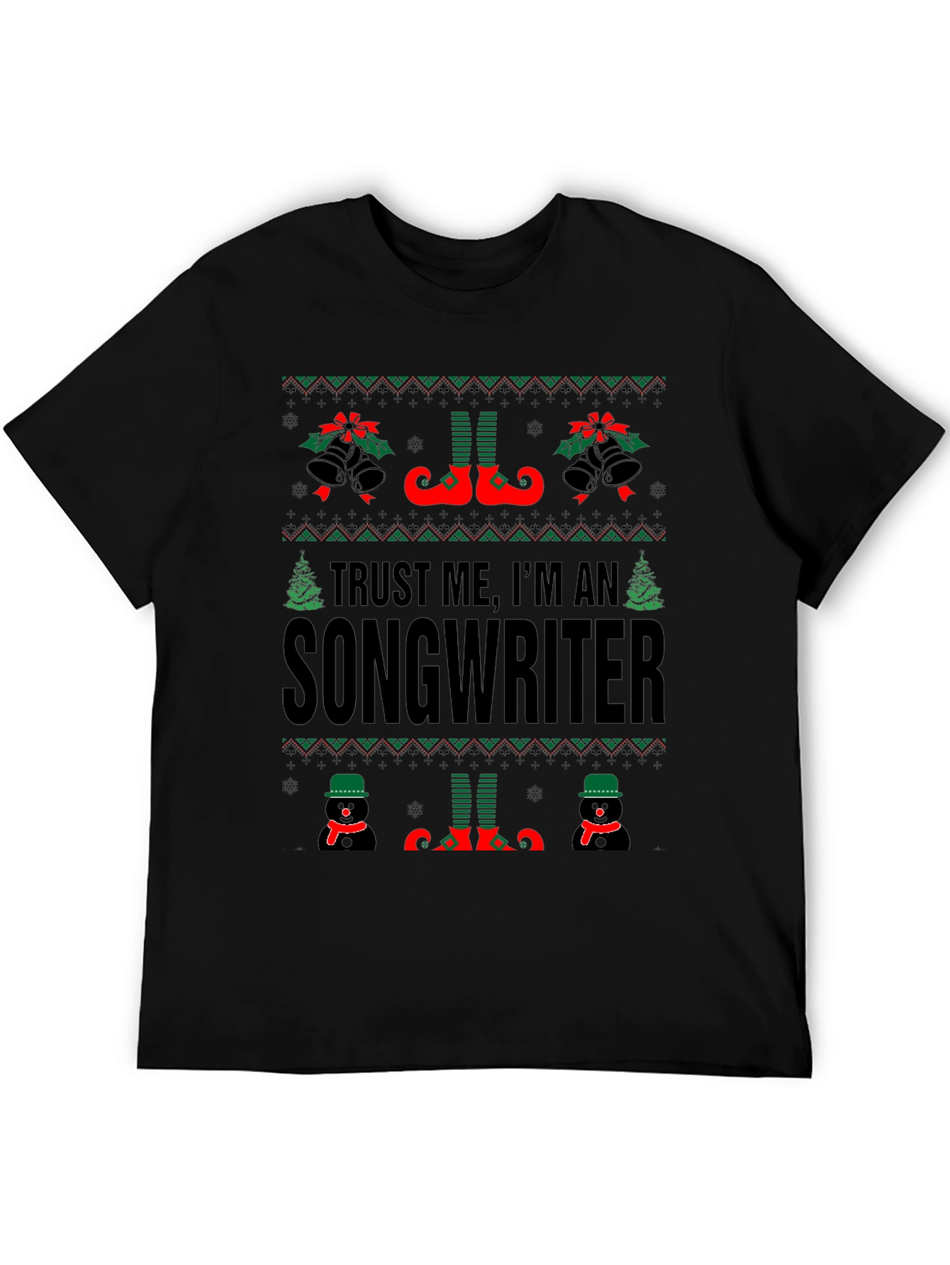 Trust Me Im A Songwriter Christmas T-Shirt