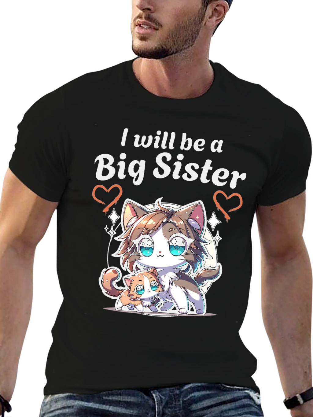 Big Sister Kitten T-Shirt