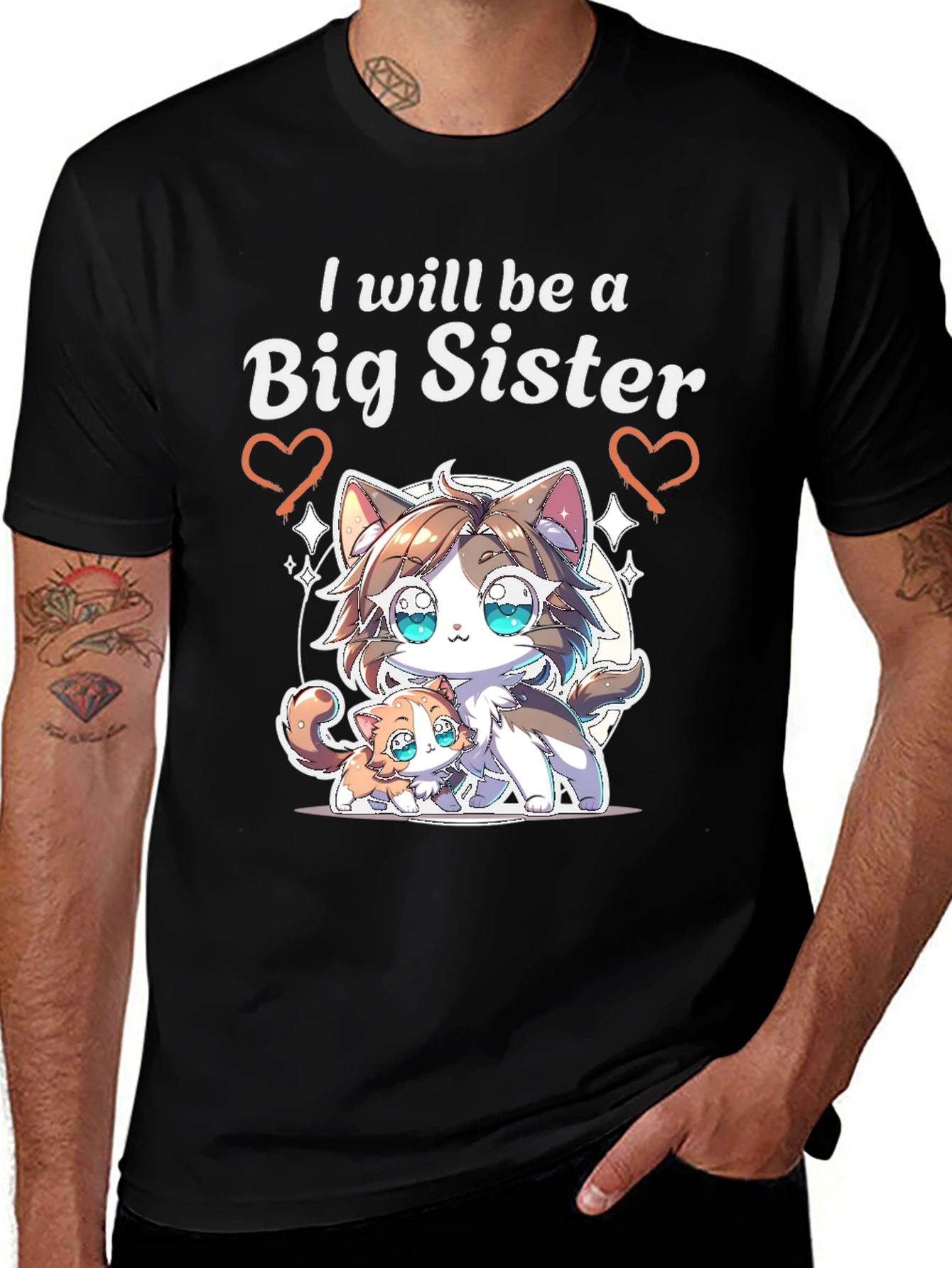 Big Sister Kitten T-Shirt