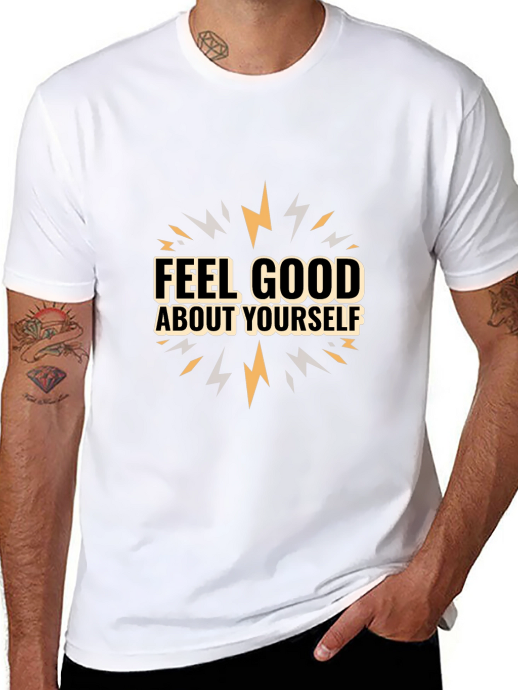 Feel Good T-Shirt -  Encouraging Graphic Tee