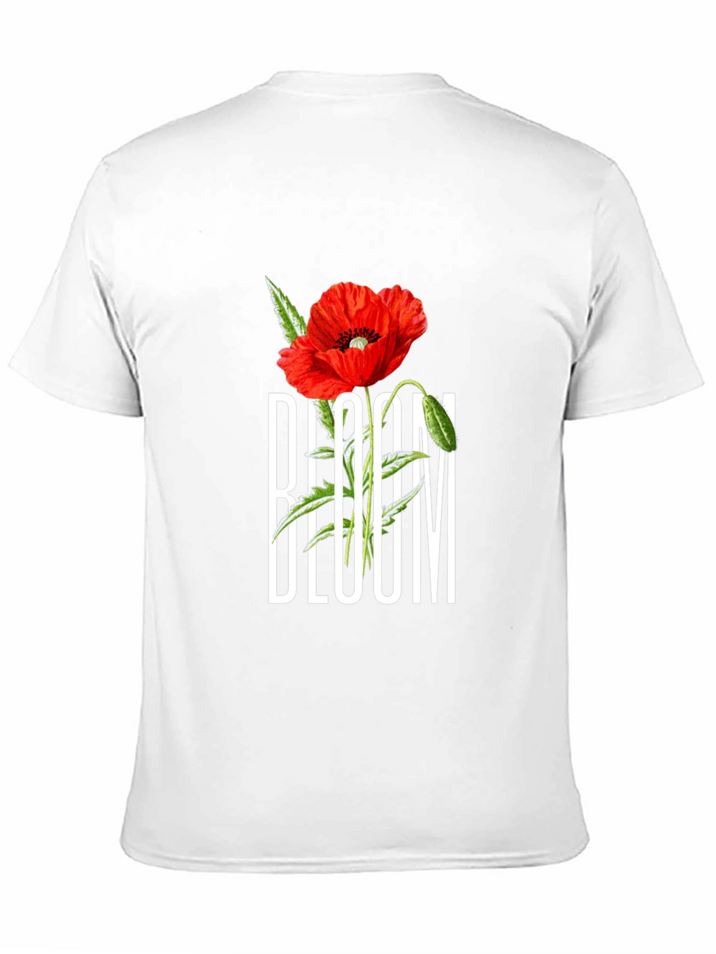 Bloom Graphic T-Shirt - Black Cotton Tee