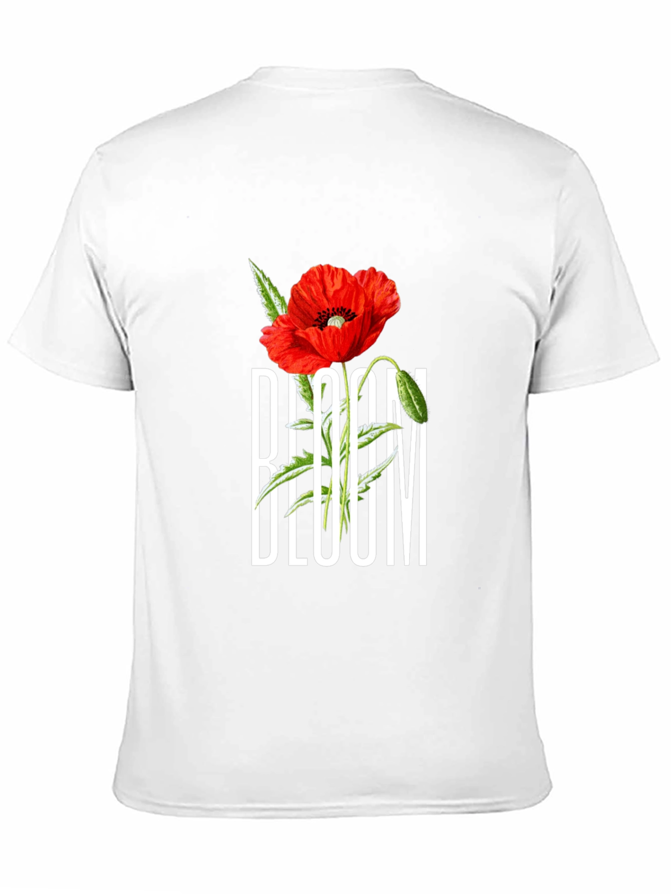 Bloom Graphic T-Shirt - Black Cotton Tee