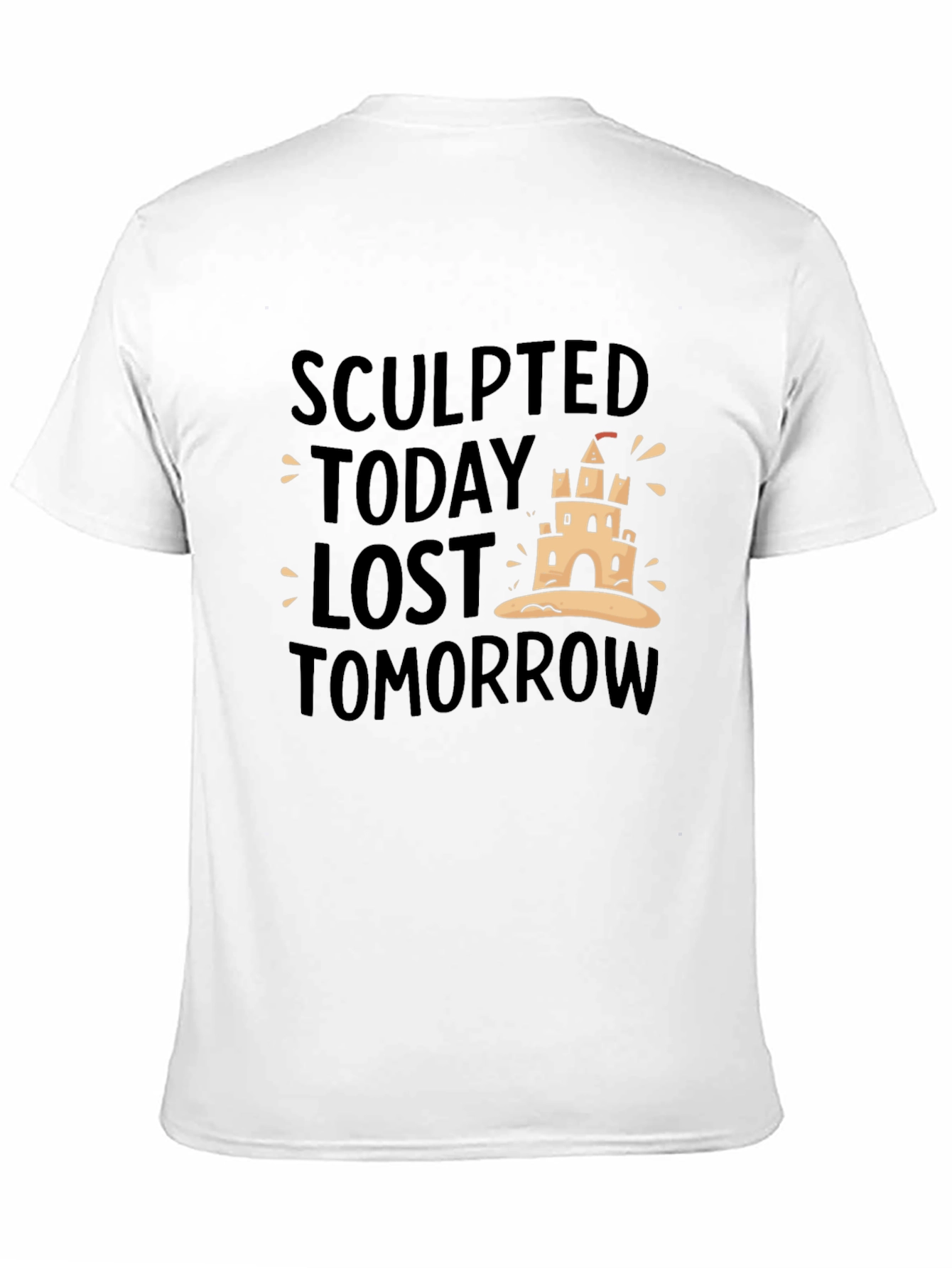 Sculpted Today Lost Tomorrow Black T-Shirt